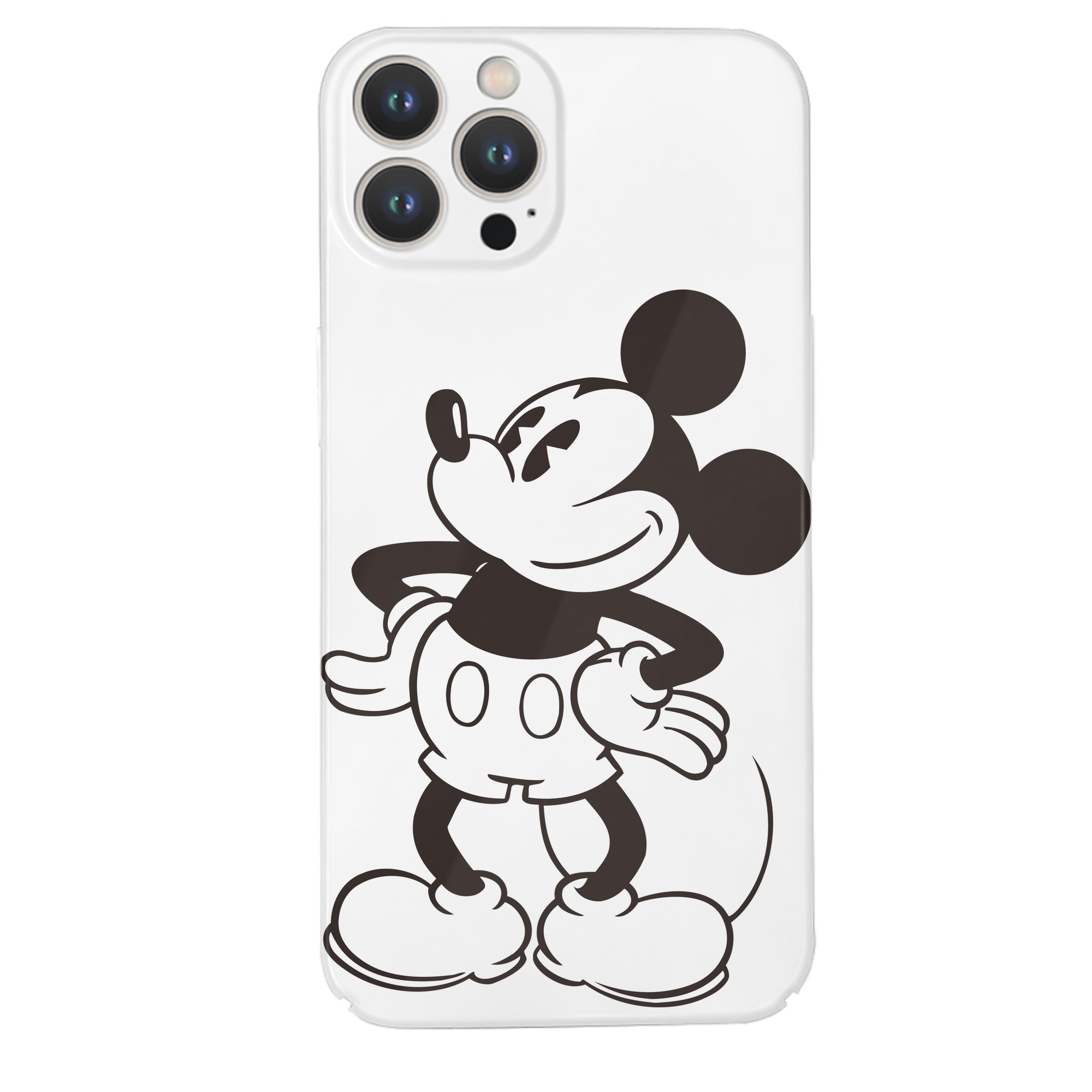 （画像用） ミッキーマウス Mickey Mouse 【iPhone 14シリーズ対応】ハードケース